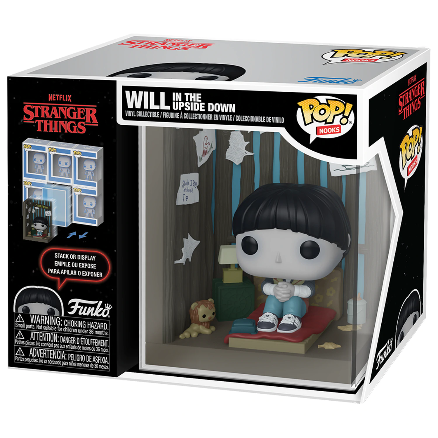 Stranger Things Funko POP! Nooks Vinyl Figur Will UD 9 cm Produktfoto