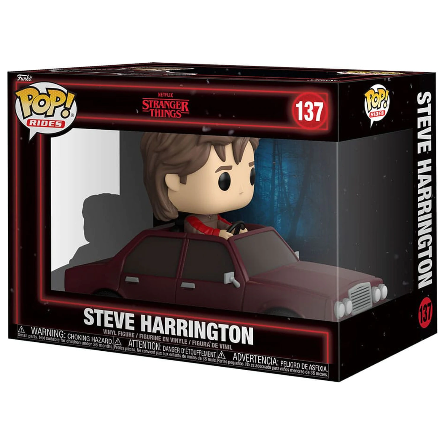 Stranger Things Funko POP! Rides Vinyl Figur Steve Harrington 15 cm Produktfoto