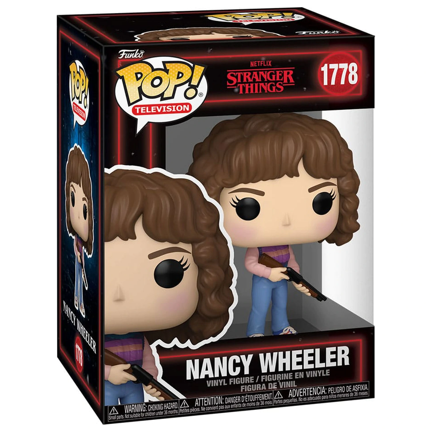 Stranger Things Funko POP! Television Vinyl Figur Nancy Wheeler 9 cm Produktfoto