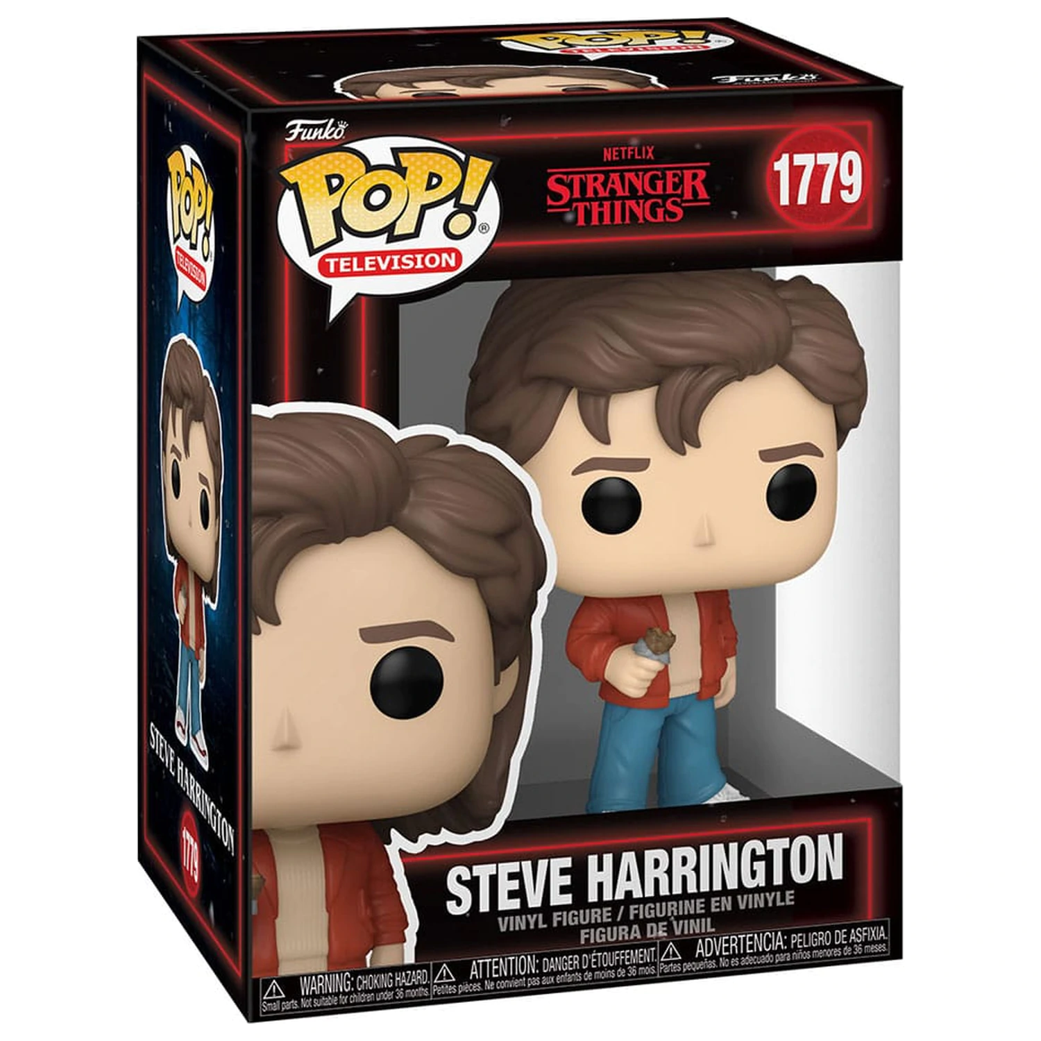 Stranger Things Funko POP! Television Vinyl Figur Steve Harrington 9 cm Produktfoto