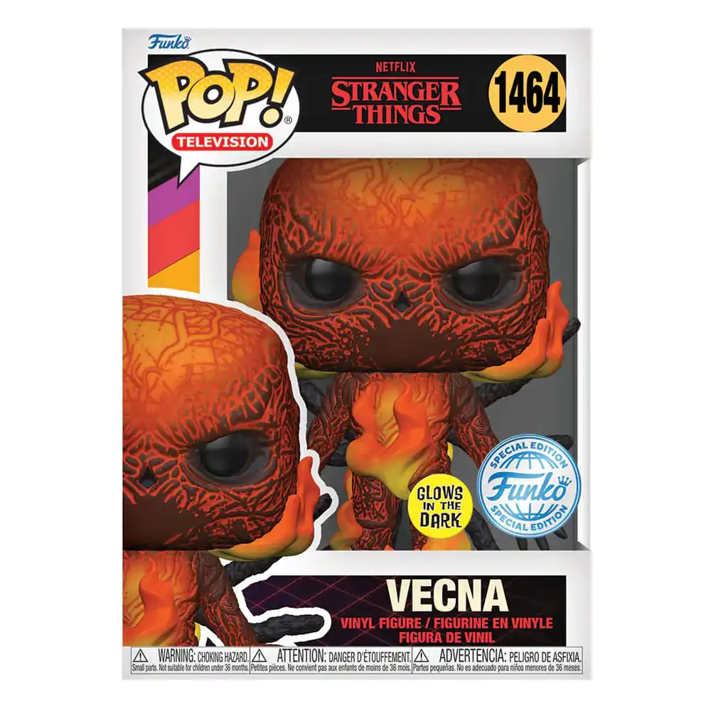 Stranger Things Funko POP! Television Vinyl Figur Vecna (GITD) Special Edition 9 cm Produktfoto