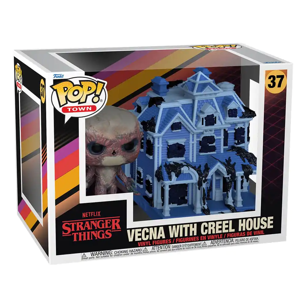 Stranger Things POP! Town Vinyl Figur Vecna with Creel House 9 cm termékfotó