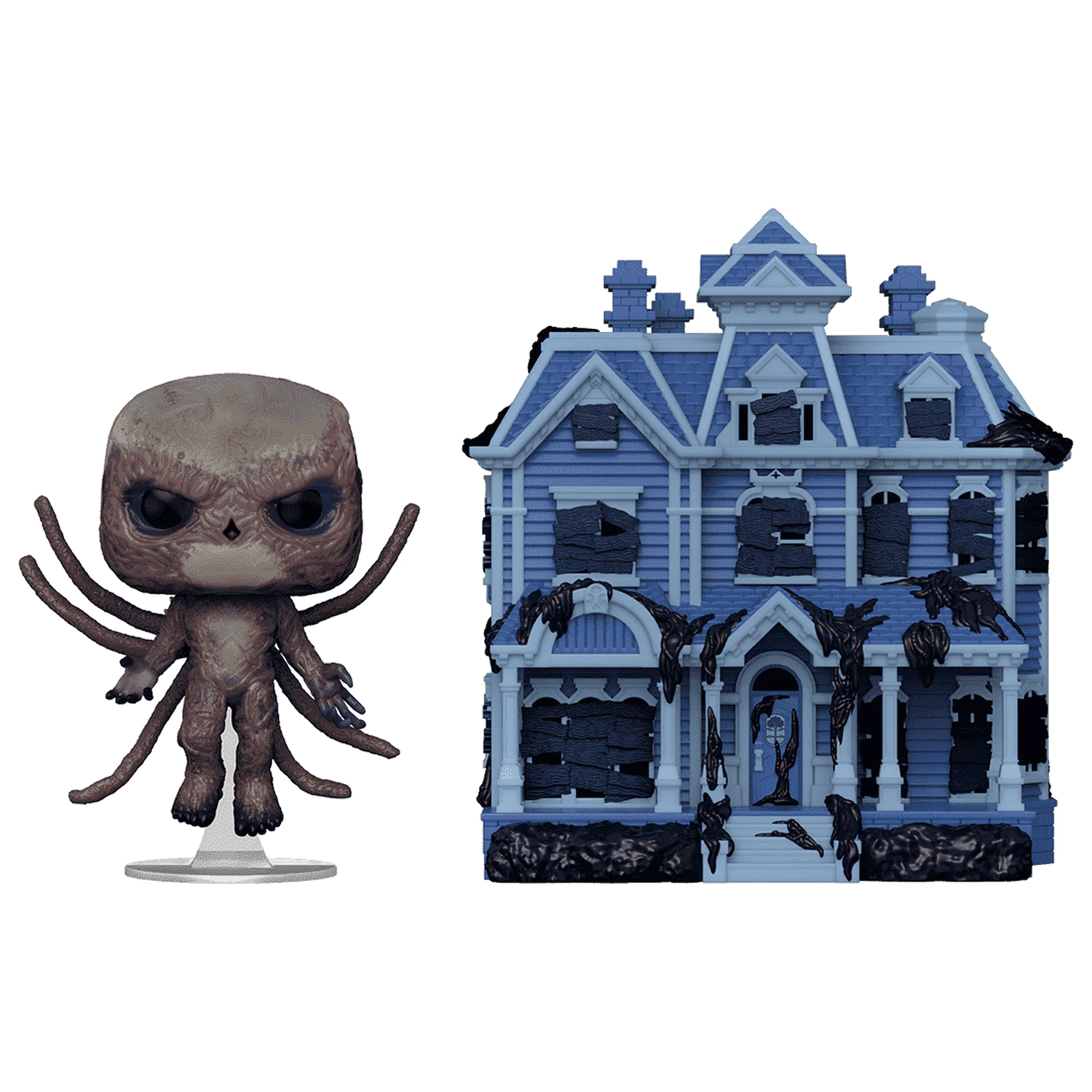 Stranger Things POP! Town Vinyl Figur Vecna with Creel House 9 cm Produktfoto