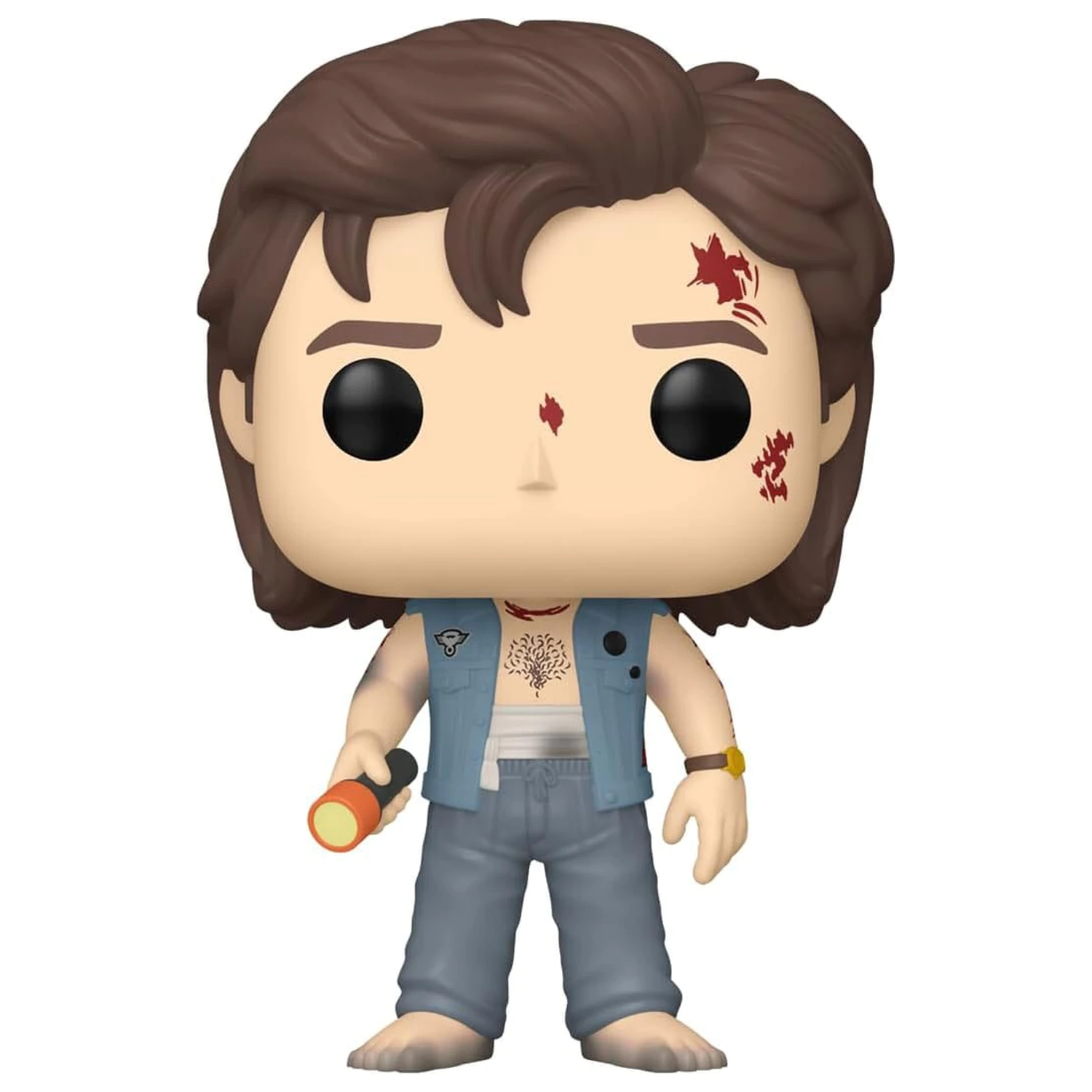 Stranger Things Funko POP! TV Vinyl Figur Battle Damaged Steve Exclusive 9 cm Produktfoto