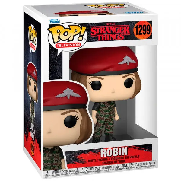 Stranger Things POP! TV Vinyl Figur Hunter Robin 9 cm termékfotó