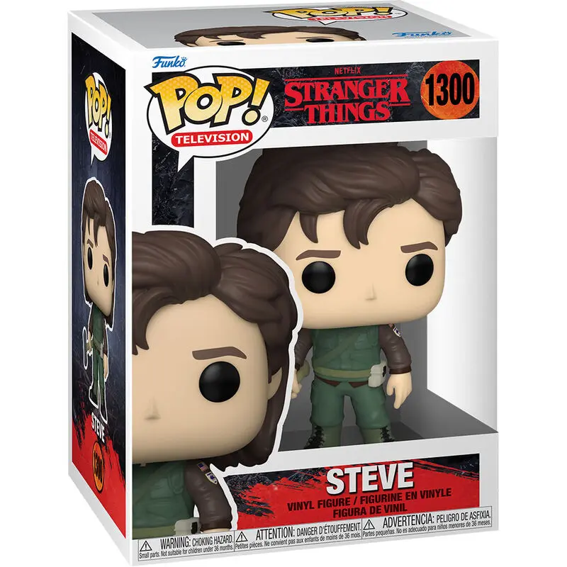 Stranger Things POP! TV Vinyl Figur Hunter Steve 9 cm termékfotó