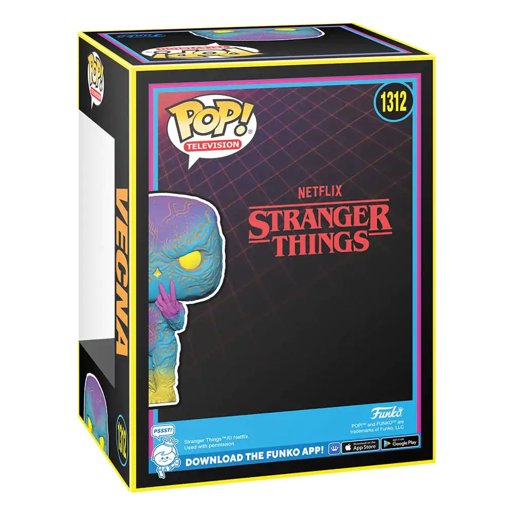 Stranger Things Funko POP! TV Vinyl Figuren Vecna(BLKLT) 9 cm termékfotó