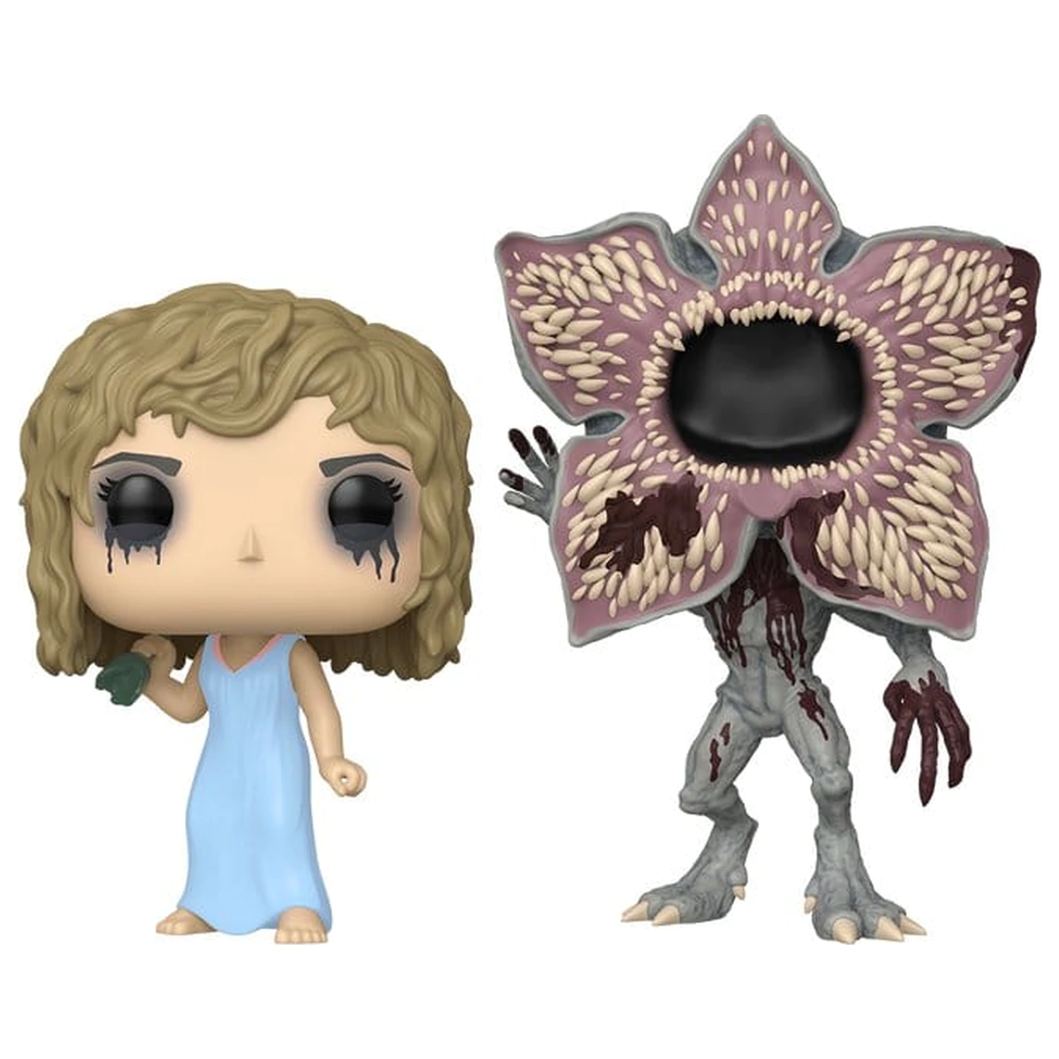 Stranger Things Funko POP! Vinyl Figuren 2er-Pack Karen & Demogorgon Produktfoto