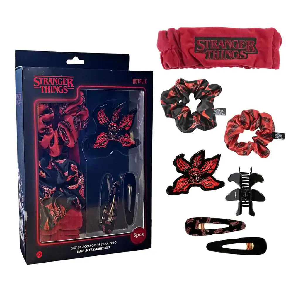 Stranger Things Haarschmuck 6er Pack Produktfoto