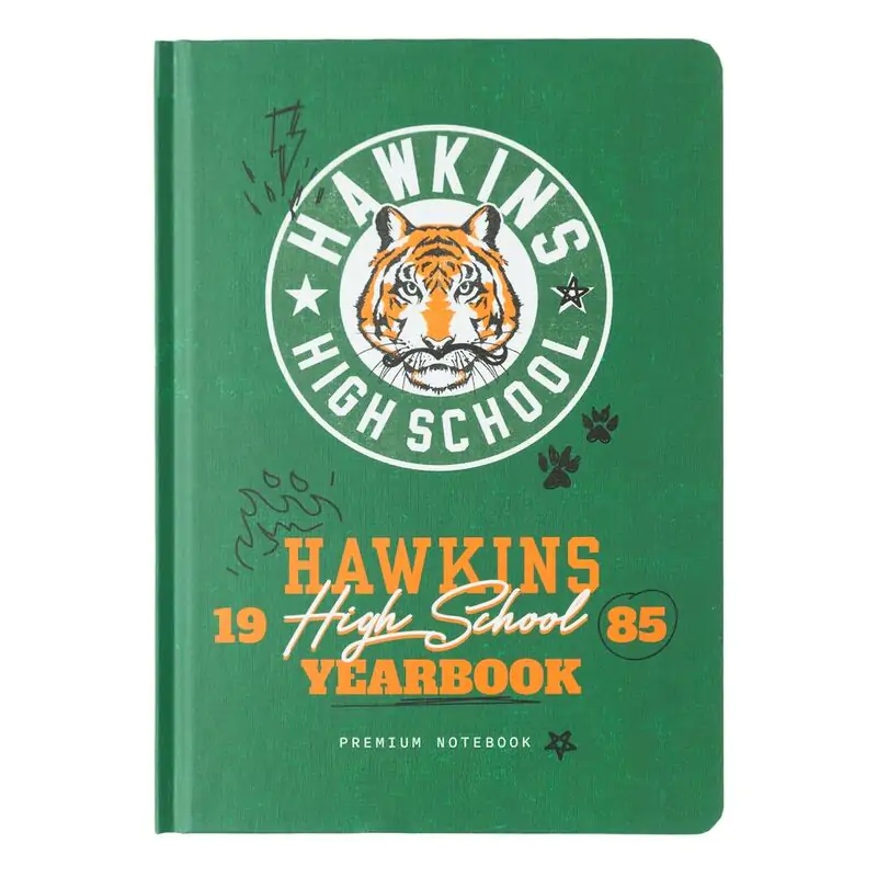 Stranger Things Hawkins High School A5 Notizbuch Produktfoto