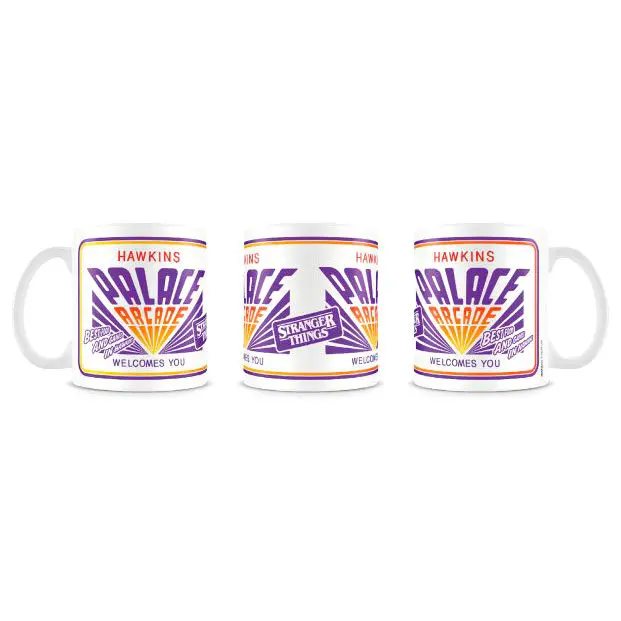 Stranger Things Hawkins Palace Arcade Tasse Produktfoto