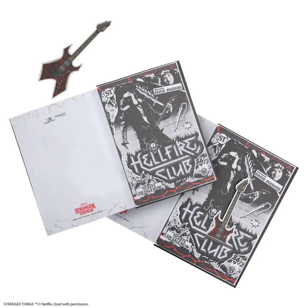 Stranger Things Notizbuch Hell Fire Club Produktfoto