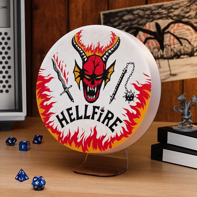 Stranger Things Lampe Hellfire Club Logo 20 cm termékfotó