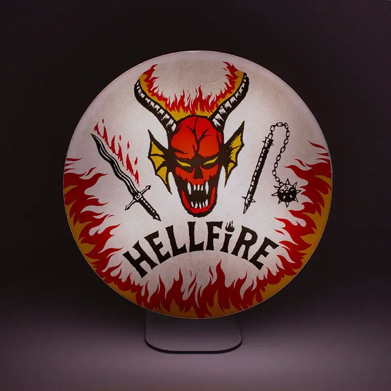 Stranger Things Lampe Hellfire Club Logo 20 cm termékfotó