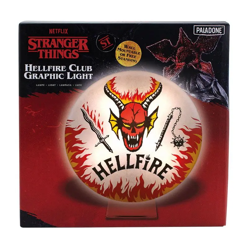 Stranger Things Lampe Hellfire Club Logo 20 cm termékfotó