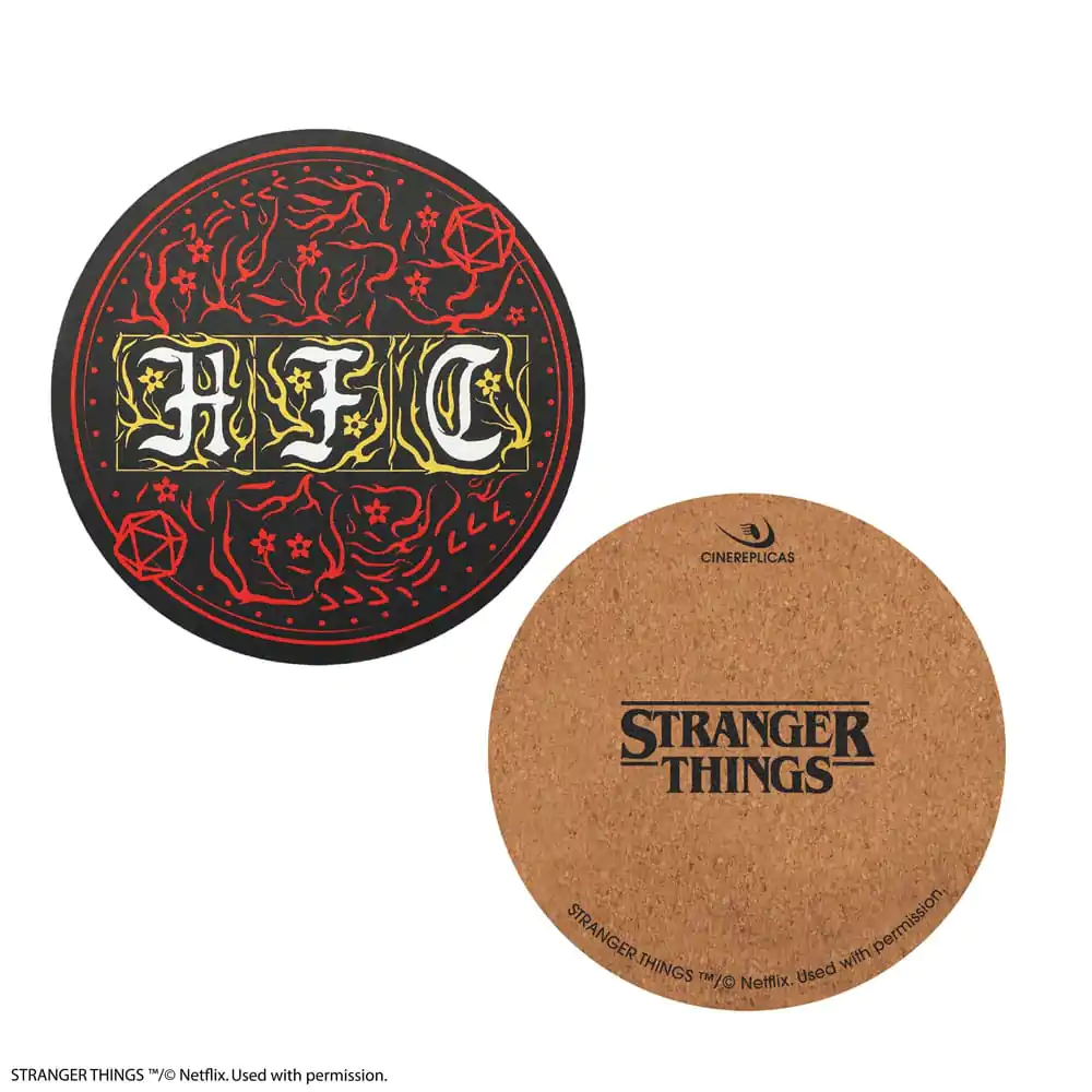 Stranger Things Untersetzer 4er-Pack Hellfire Club termékfotó