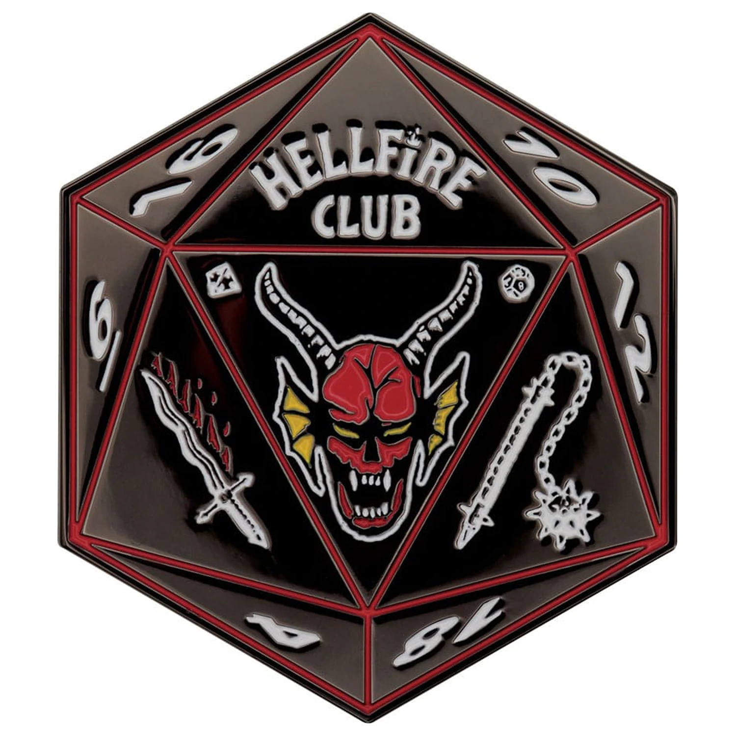 Stranger Things Flaschenöffner Hellfire Club Produktfoto