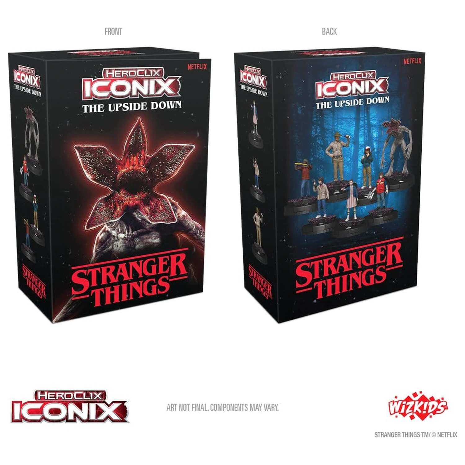 Stranger Things HeroClix Iconix: The Upside Down Produktfoto