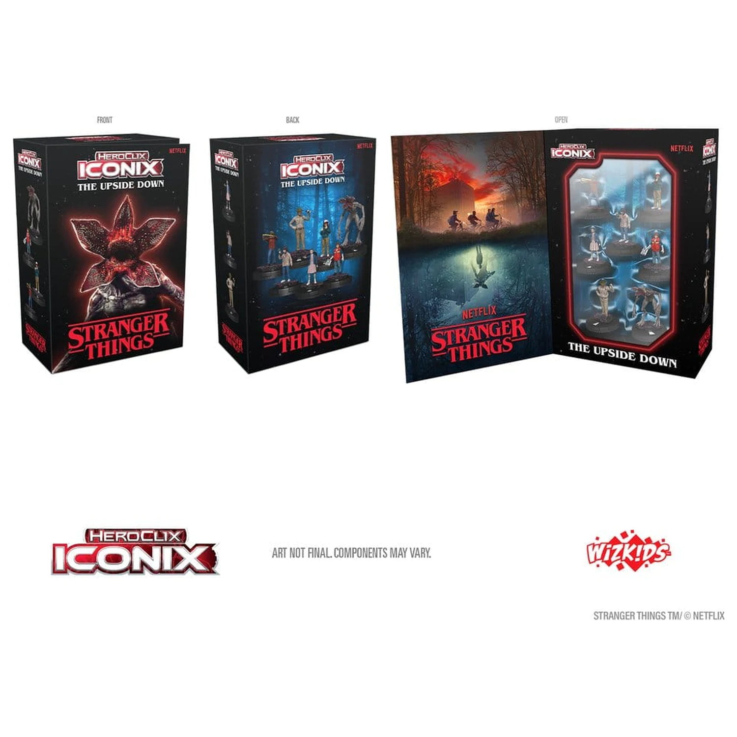 Stranger Things HeroClix Iconix: The Upside Down Produktfoto