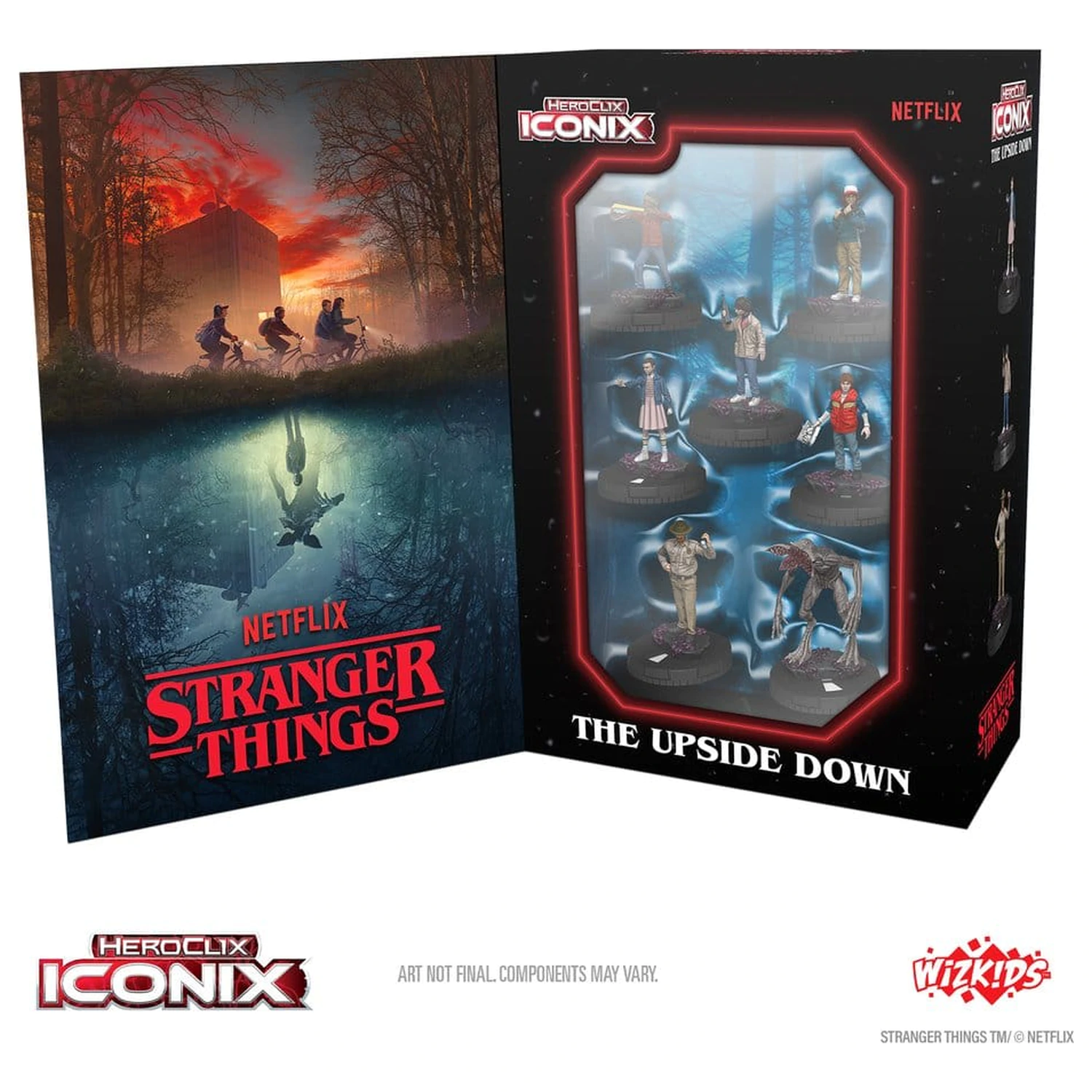 Stranger Things HeroClix Iconix: The Upside Down Produktfoto
