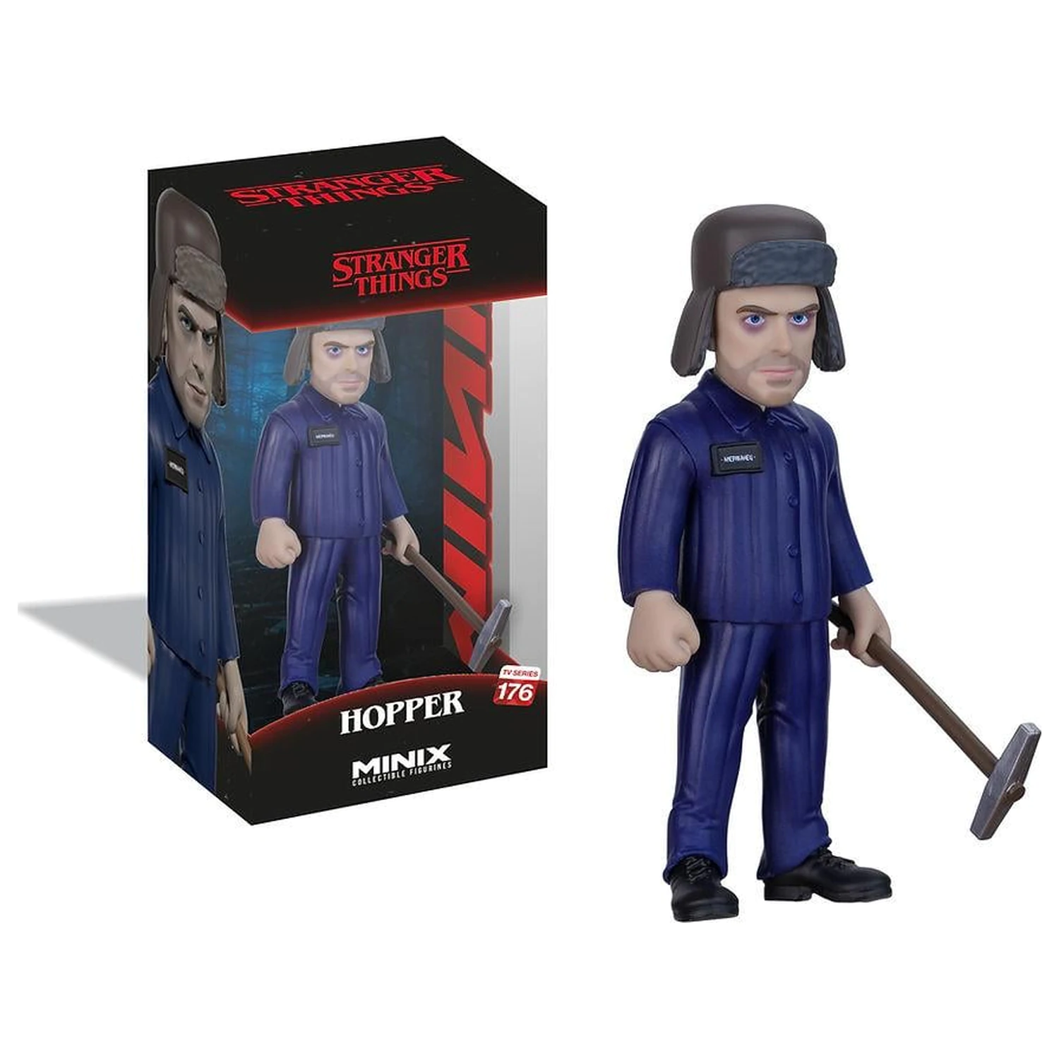 Stranger Things Hopper Gulag Figur Minix 12cm Produktfoto