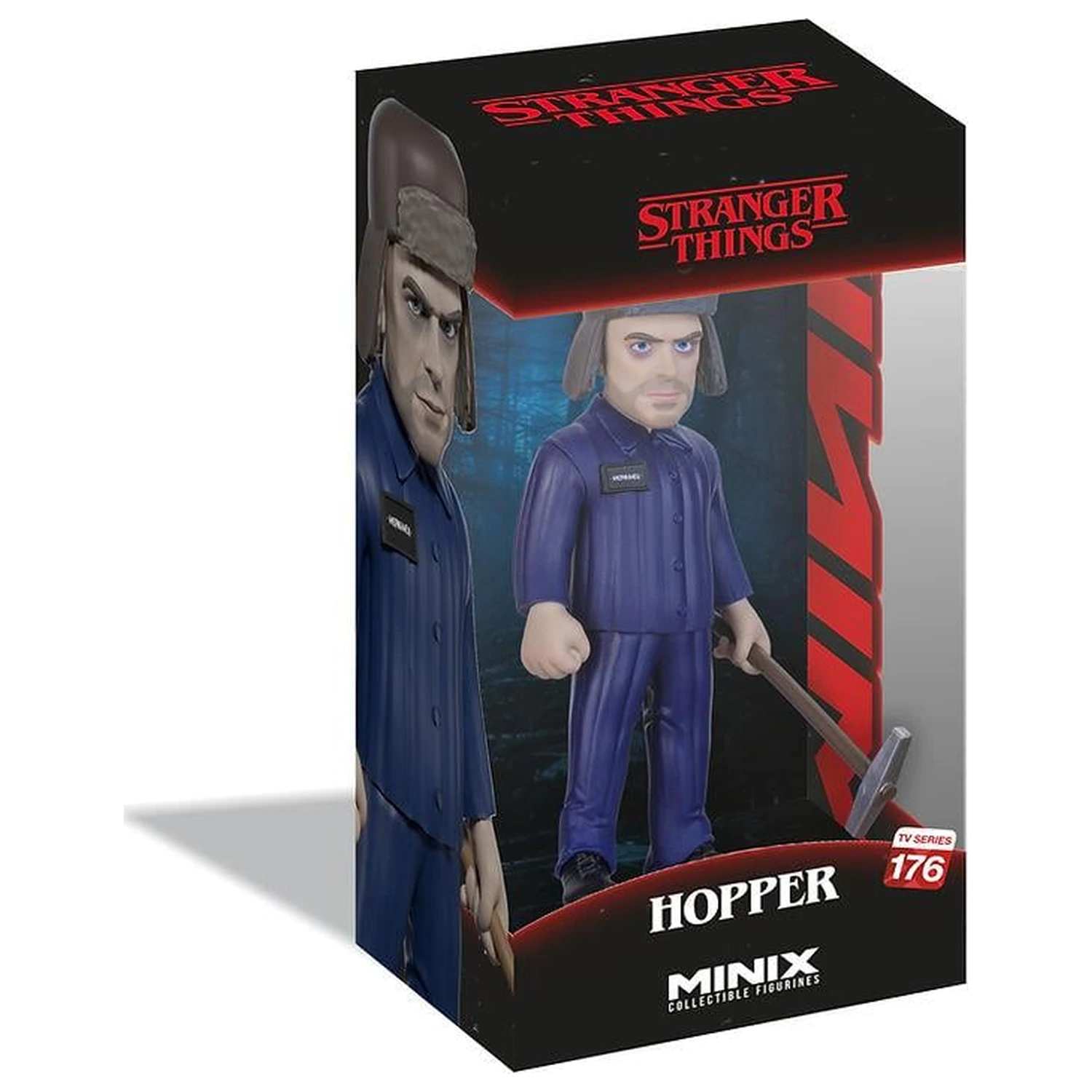Stranger Things Hopper Gulag Figur Minix 12cm Produktfoto