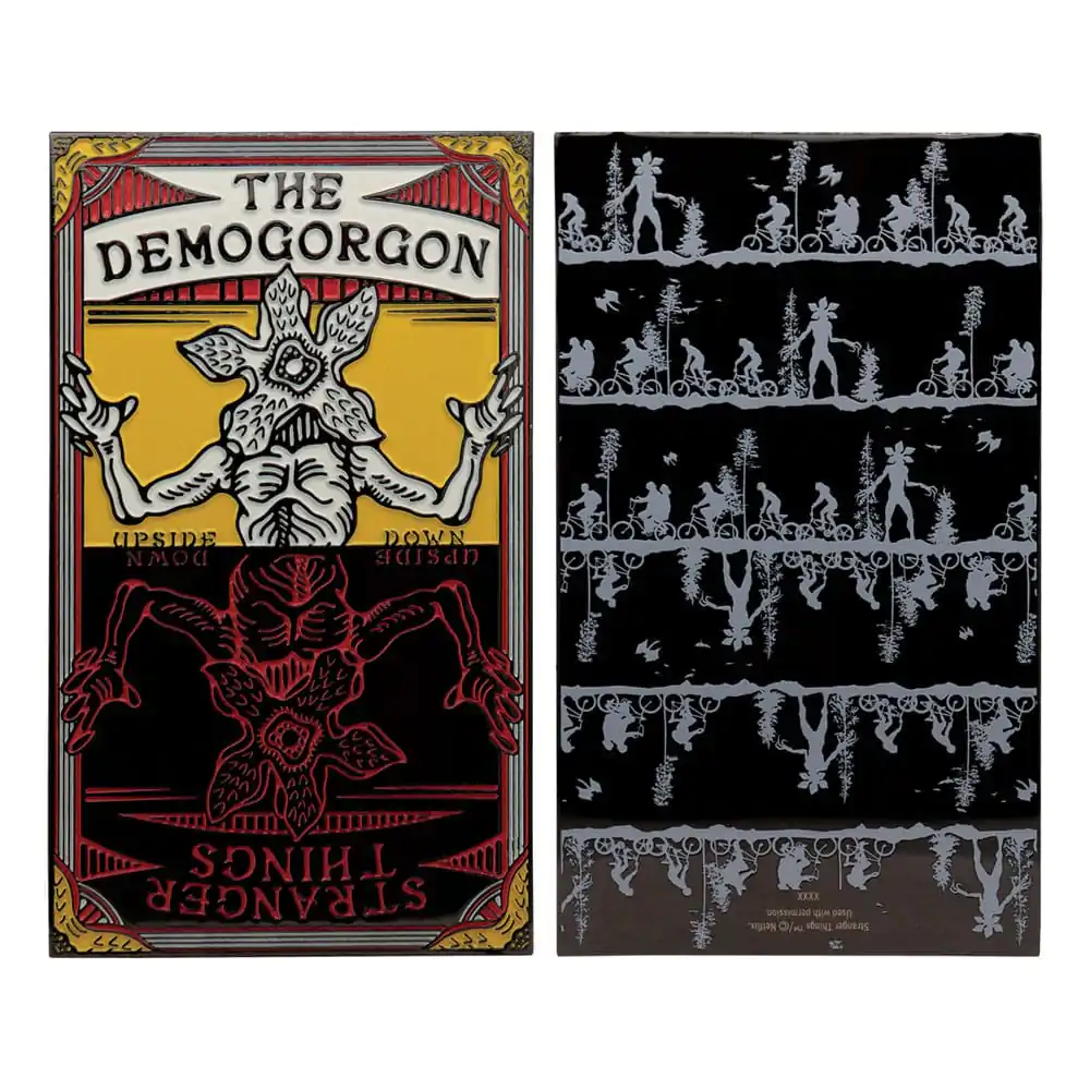 Stranger Things Metallbarren Demogorgon XL Limited Edition termékfotó