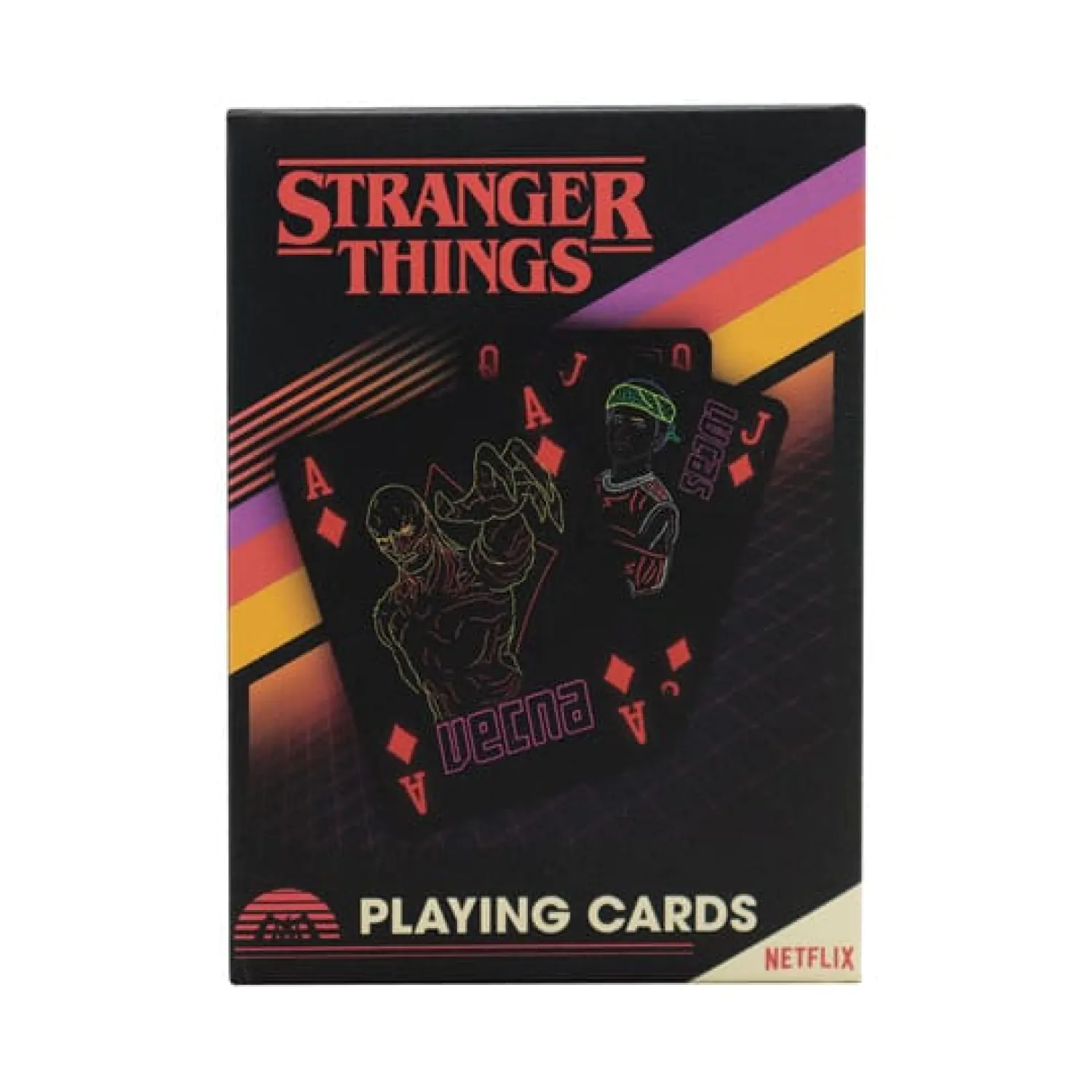 Stranger Things Spielkarten Produktfoto