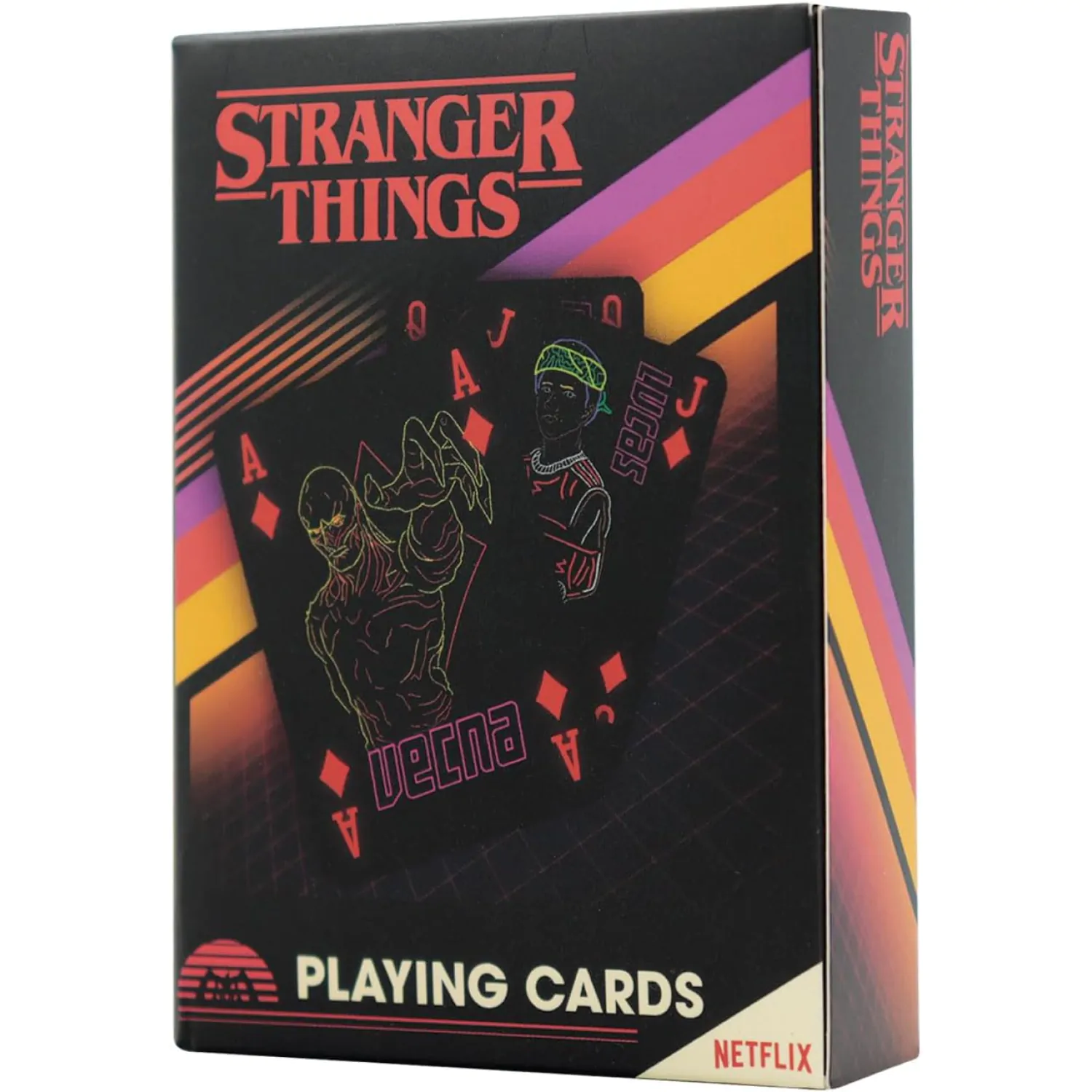 Stranger Things Spielkarten Produktfoto