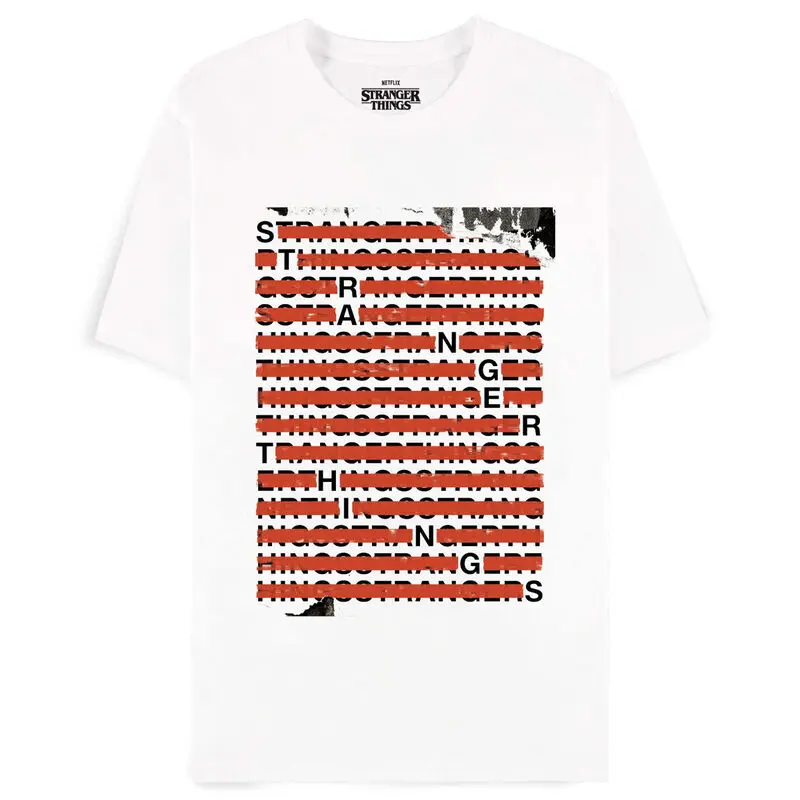 Stranger Things Letters T-shirt termékfotó