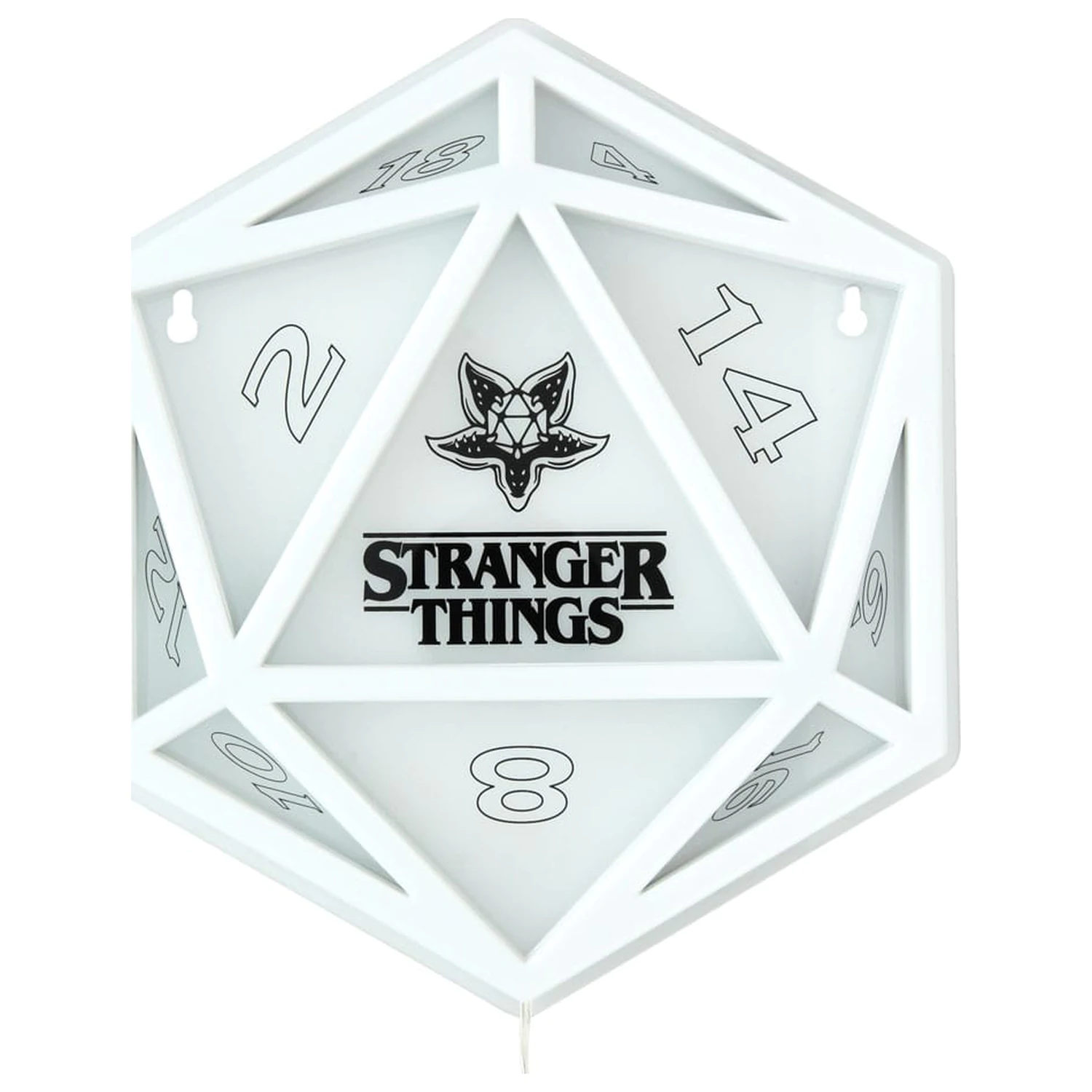 Stranger Things 5 LED Wandlampe Licht Neon Produktfoto