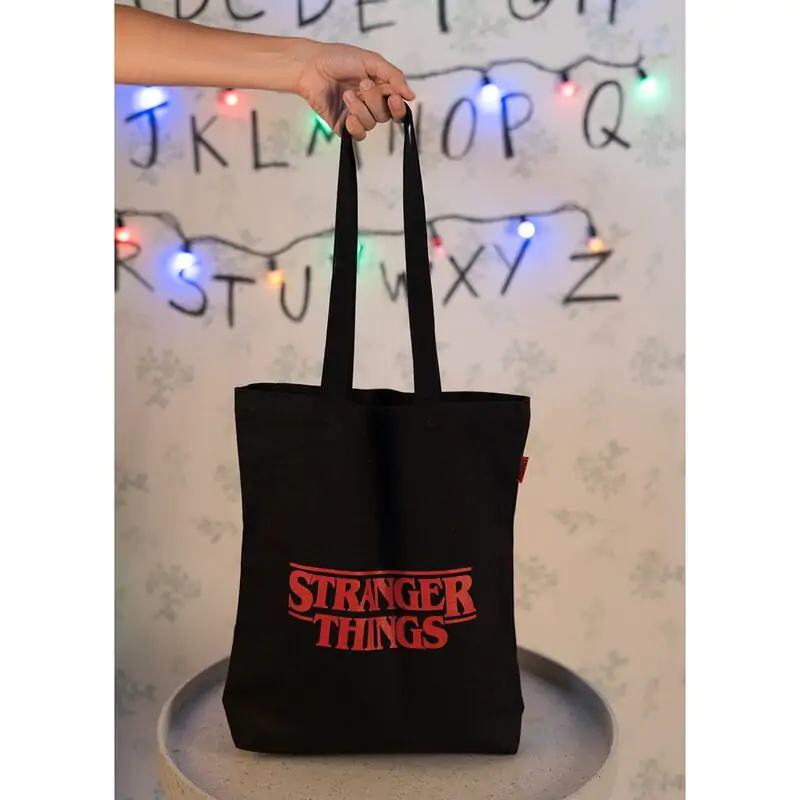 Stranger Things Logo Tragetasche Produktfoto