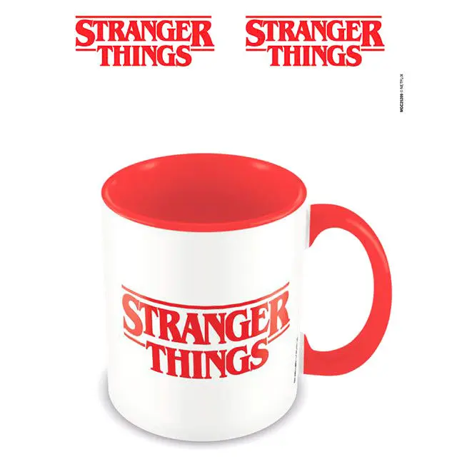 Stranger Things Farbige Innen Tasse Logo Produktfoto