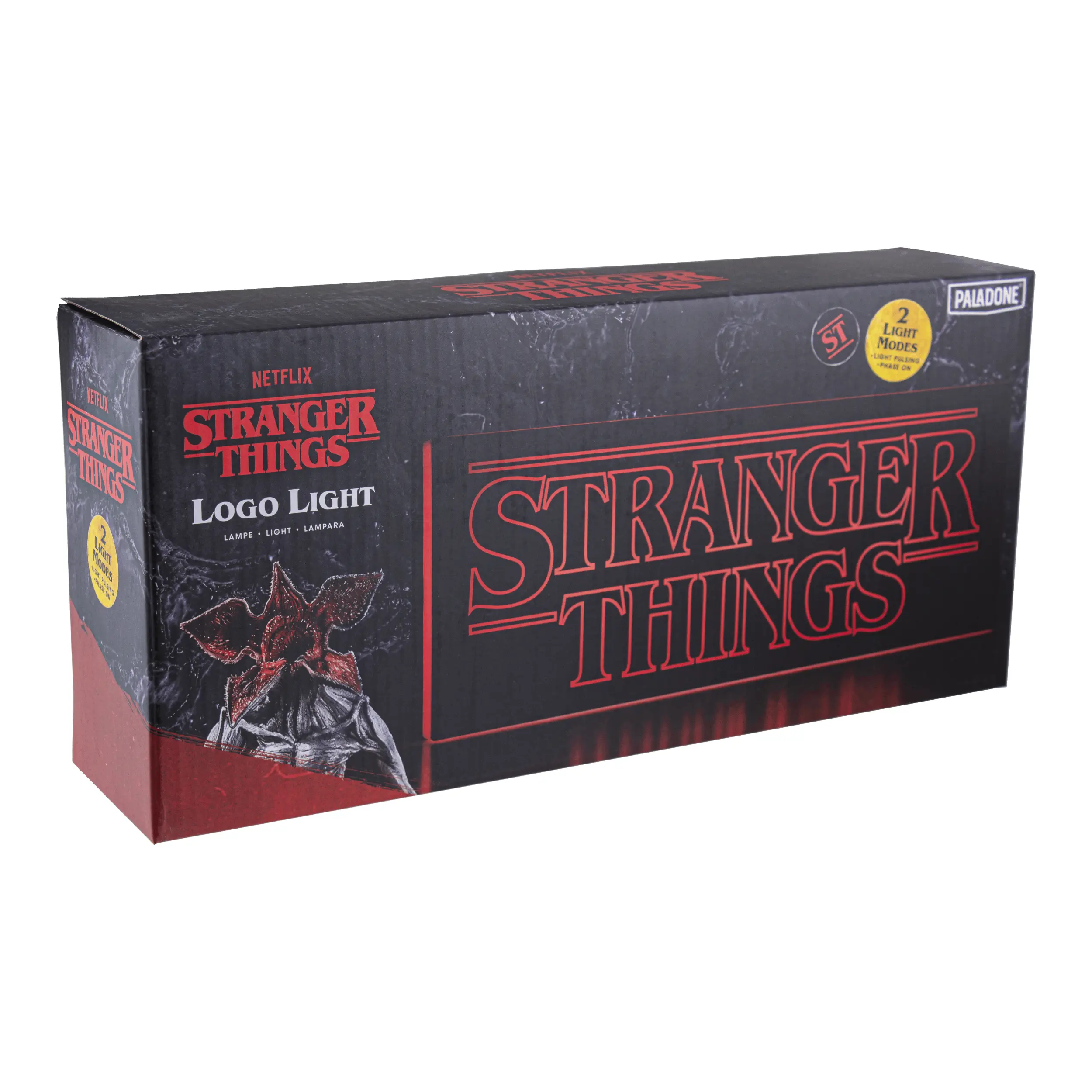 STRANGER THINGS - Logo Lampe Produktfoto