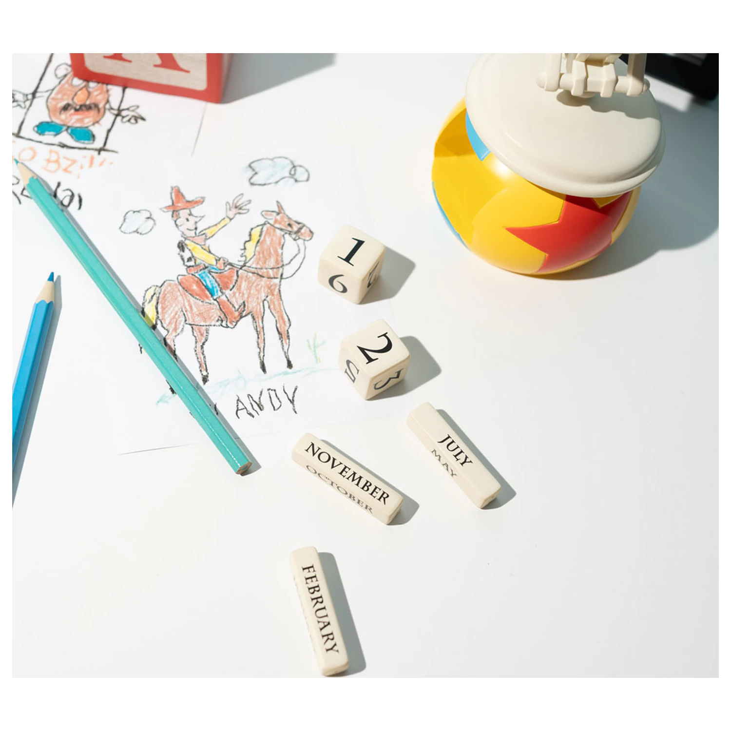 Stranger Things 3D Ewiger Kalender Luxo Jr. Produktfoto