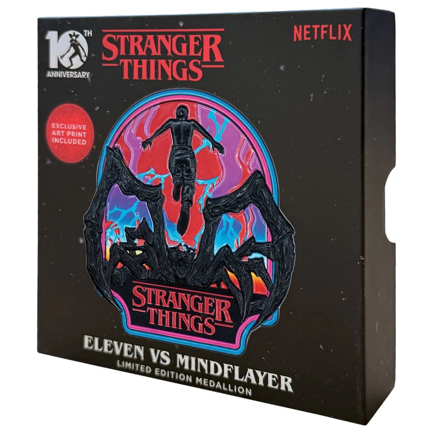Stranger Things Medaillon Eleven & Mind Flayer Limited Edition Produktfoto