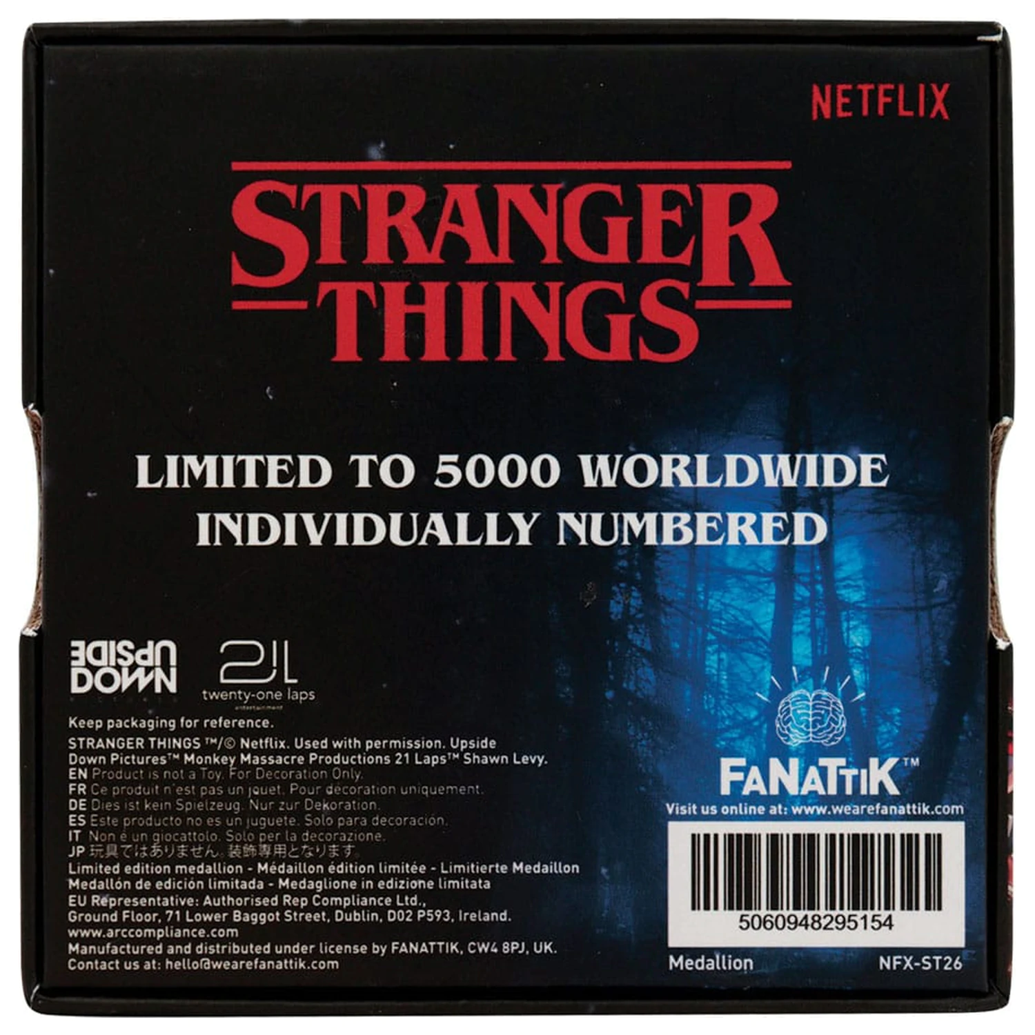Stranger Things Medaillon Hellfire Club Limited Edition Produktfoto