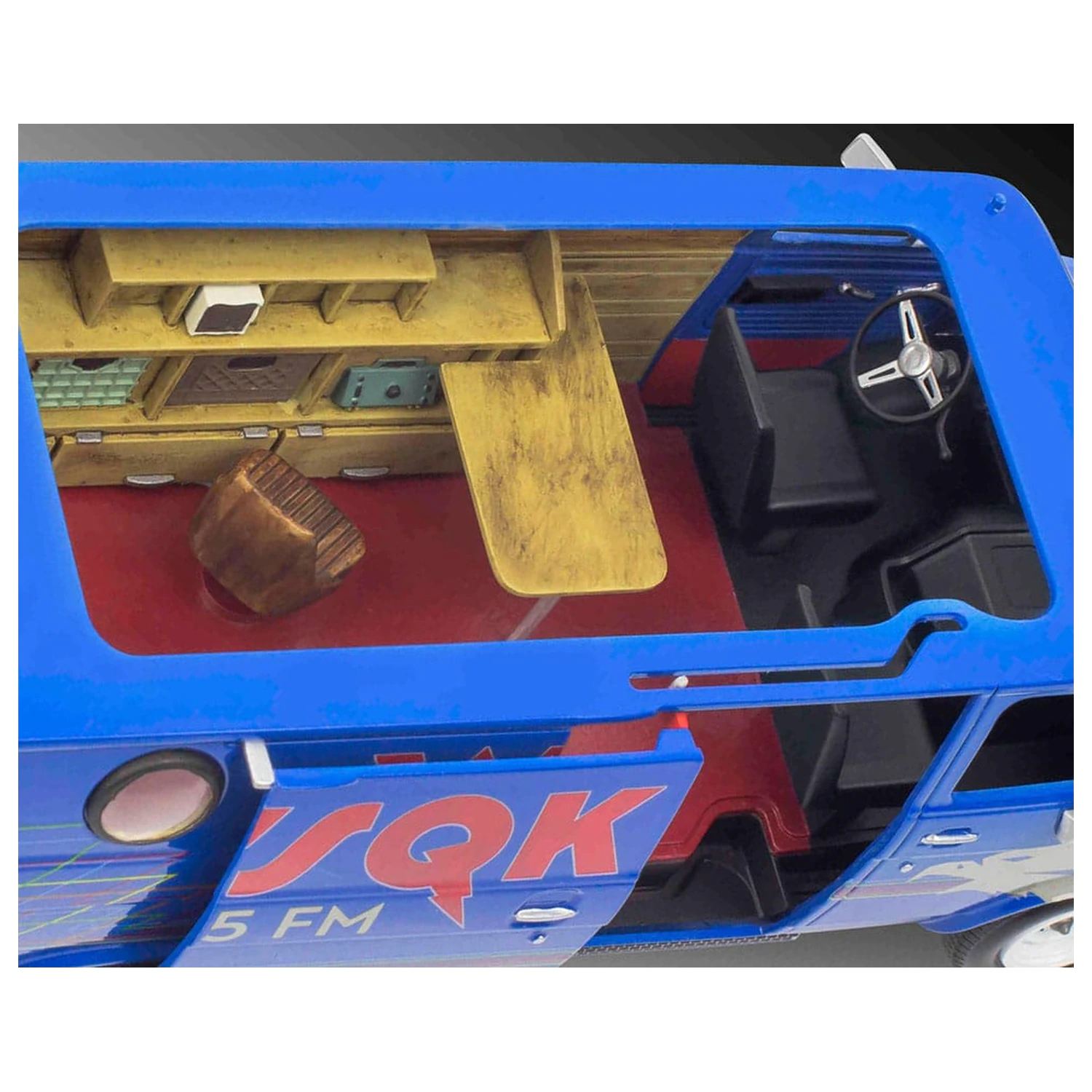 Stranger Things Modell Bausatz 1/25 Squawk Van 21 cm Produktfoto