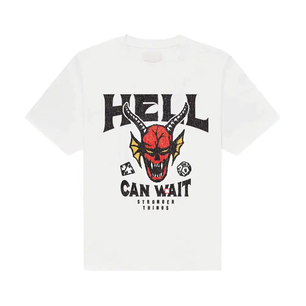 Stranger Things T-Shirt Hell Can Wait Produktfoto