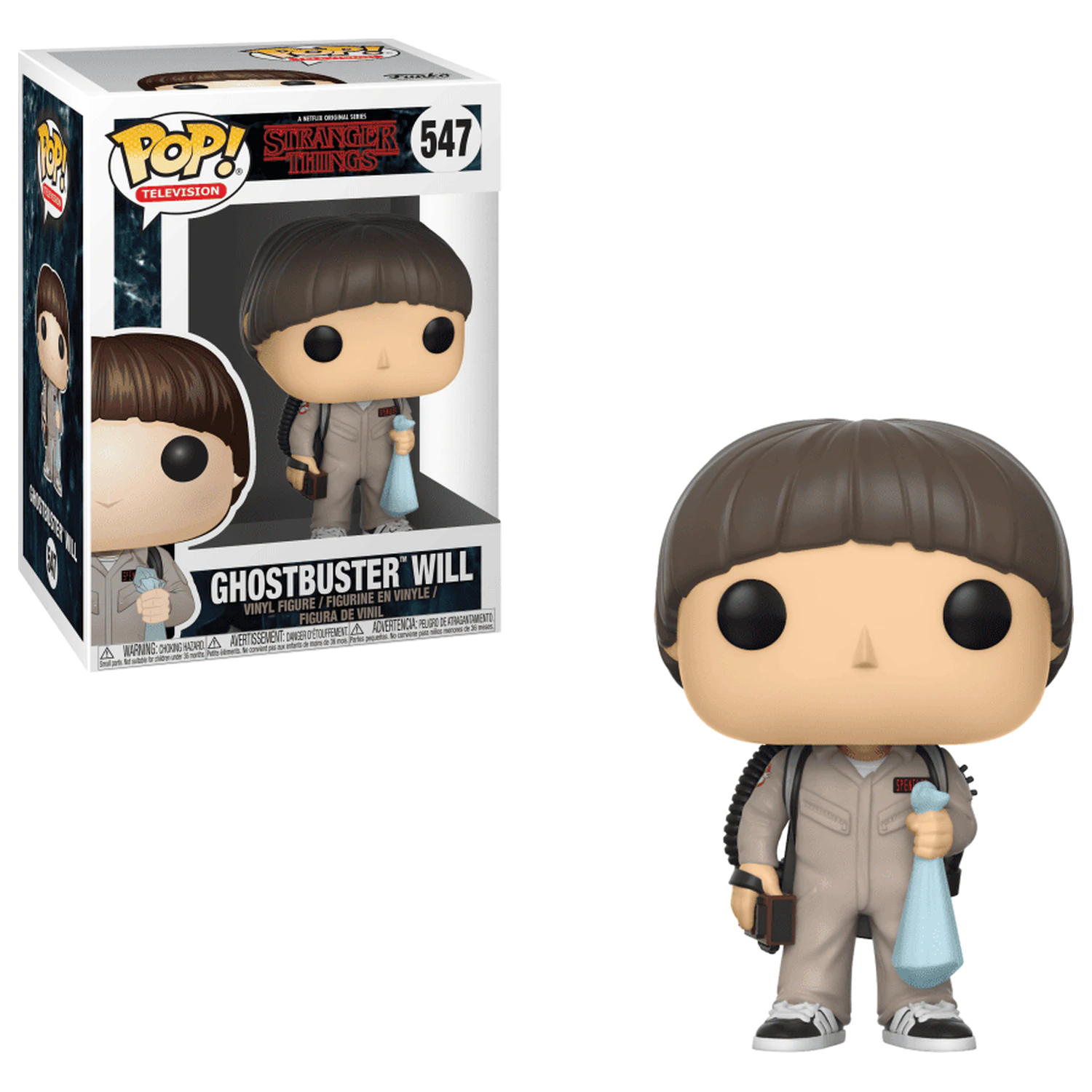 Stranger Things POP! TV Vinyl Figur Will Ghostbuster 9 cm Produktfoto