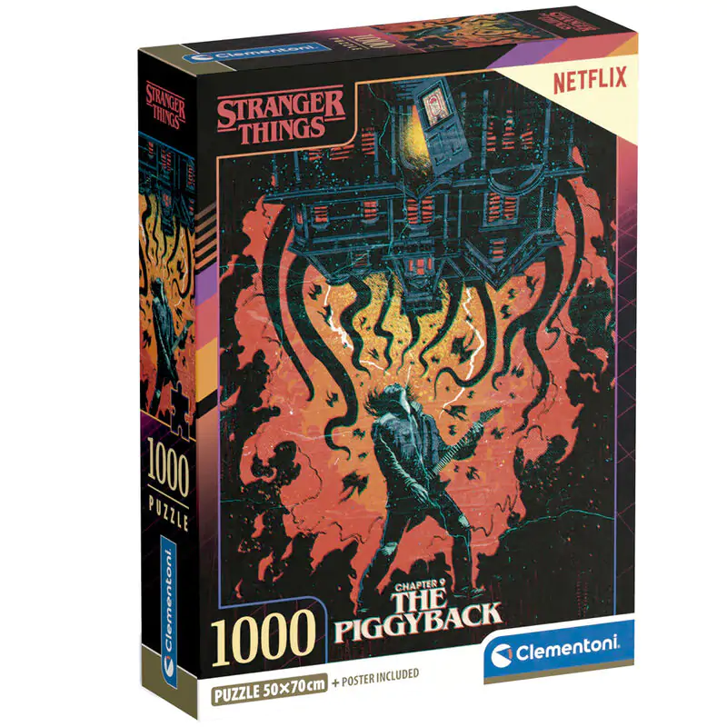 Stranger Things Puzzle 1000St Produktfoto