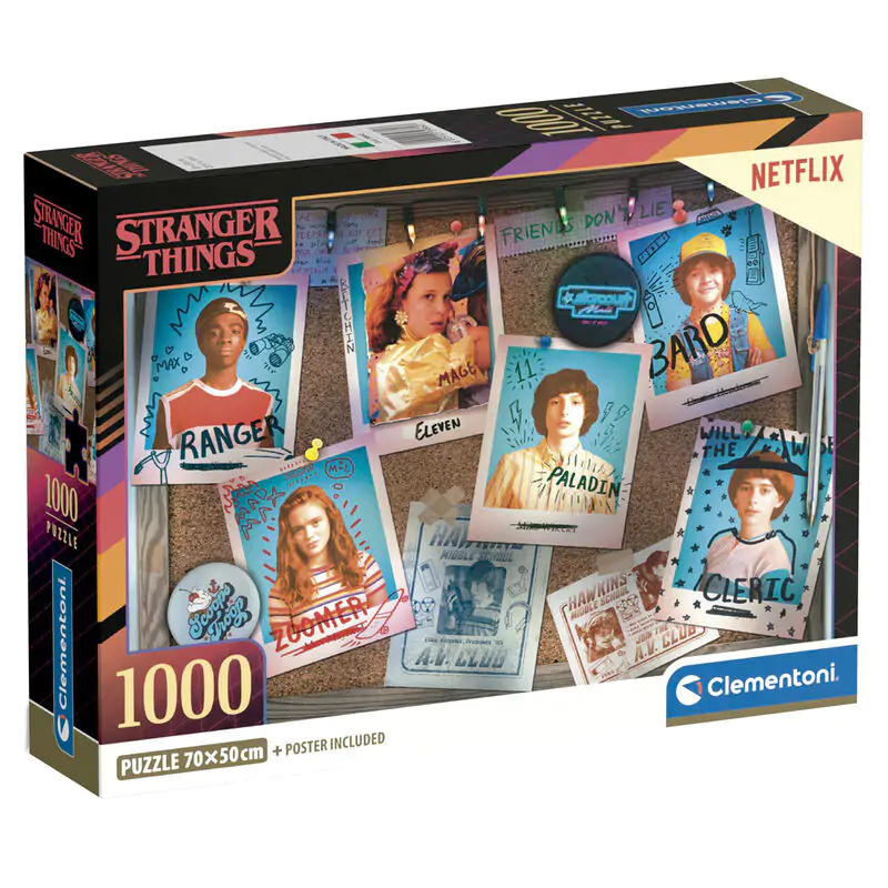 Stranger Things Puzzle 1000St Produktfoto