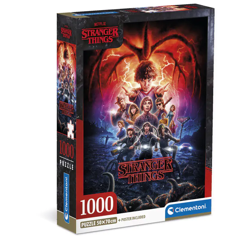 Stranger Things Puzzle 1000St Produktfoto