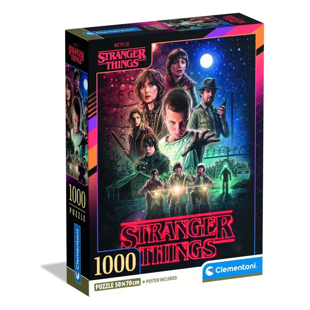 Stranger Things Puzzle 1000St Produktfoto