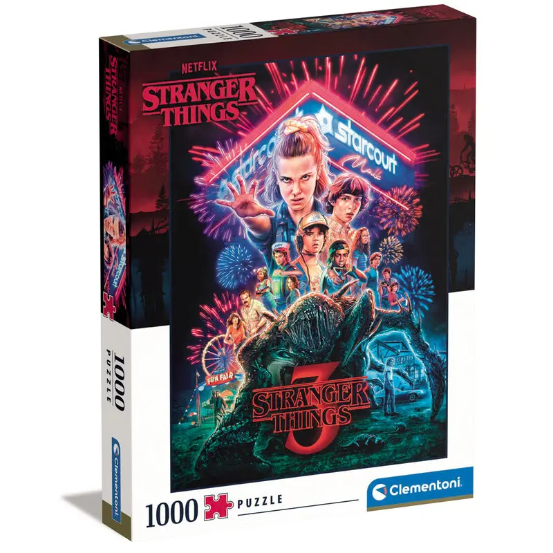 Stranger Things Puzzle Staffel 3 (1000 Teile) Produktfoto