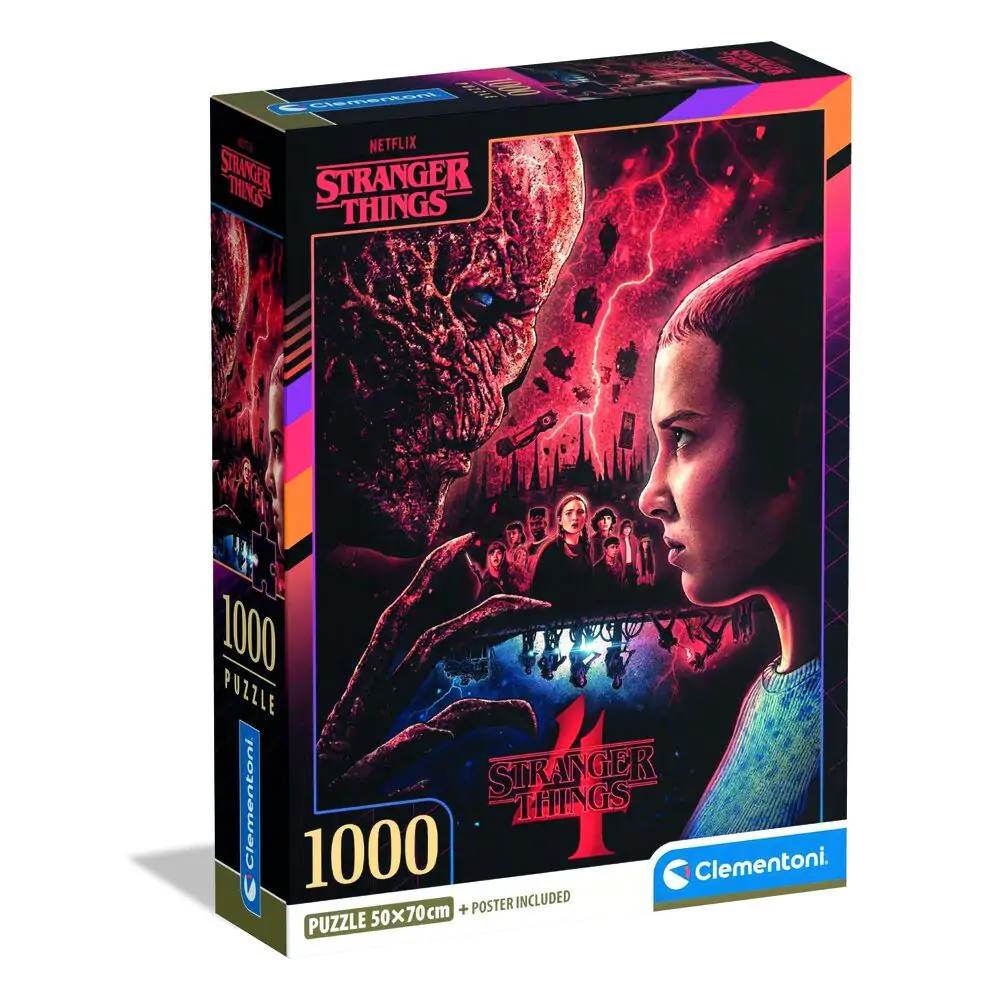 Stranger Things Puzzle 1000St Produktfoto