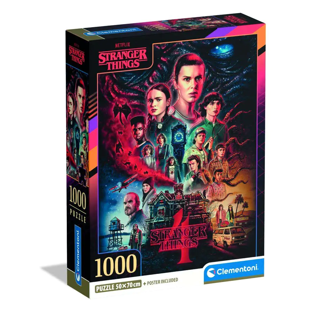 Stranger Things Puzzle 1000St Produktfoto