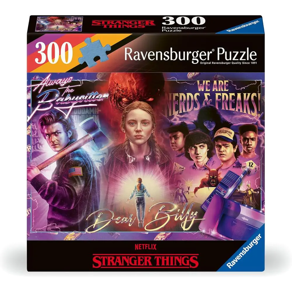 Stranger Things Puzzle 300 Teile Produktfoto