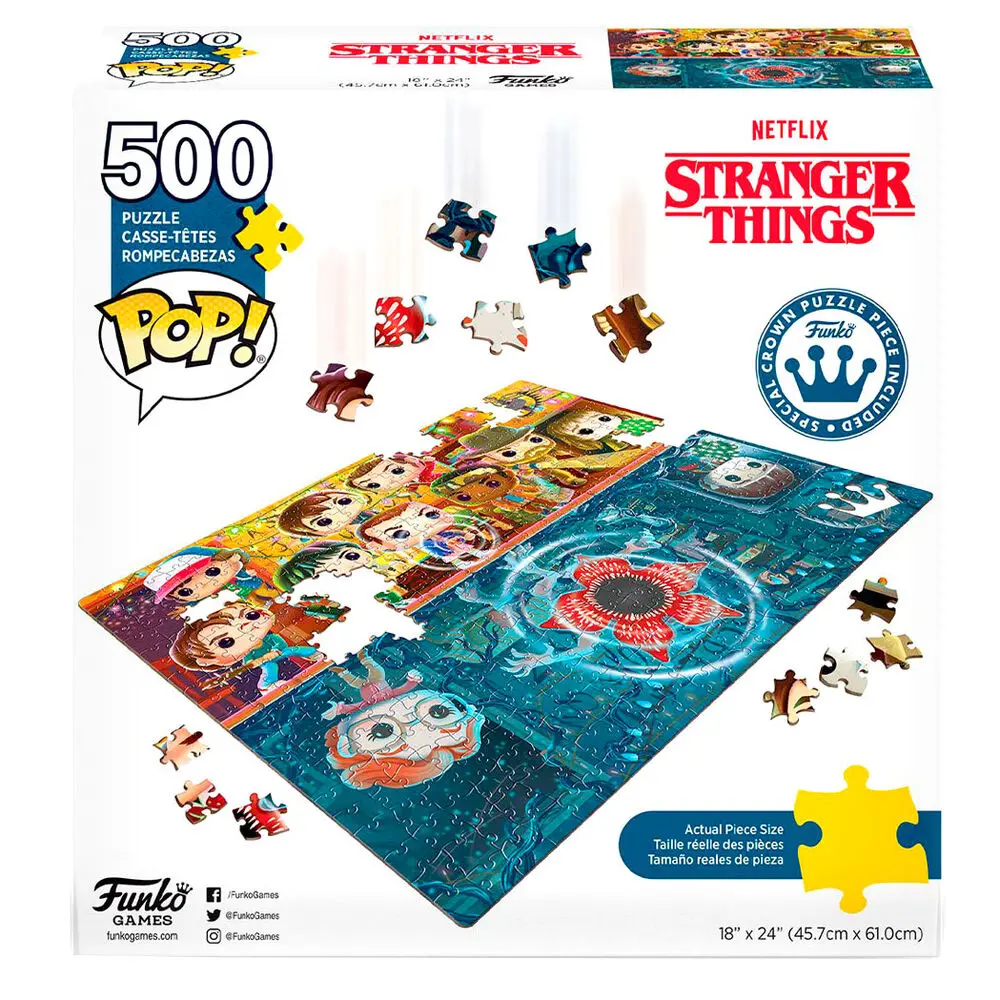 Stranger Things puzzle 500St Produktfoto