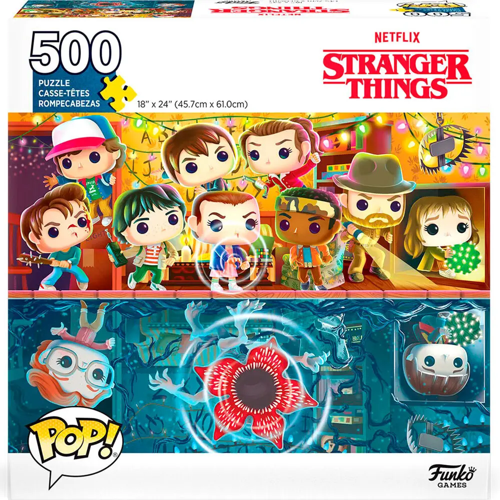 Stranger Things puzzle 500St Produktfoto